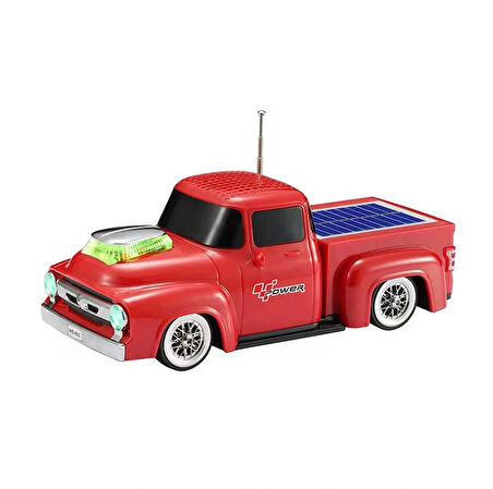 Wster WS-692BT Kamyone Araba Radyolu Güneş Panelli Bluetooth Hoparlör Powerbanklı