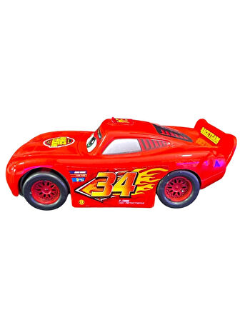 Cars Şimşek Mcqueen Işıklı Müzikli Çarp Dön Araba