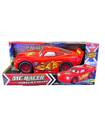Cars Şimşek Mcqueen Işıklı Müzikli Çarp Dön Araba