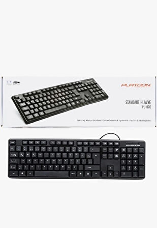 Platoon PL-070 Usb Kablolu Standart Q Klavye