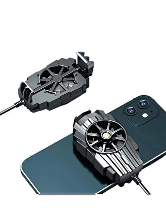 G6 Klipsli Cep Telefon Soğutma Fanı Radyatör Soğutucu Kablolu