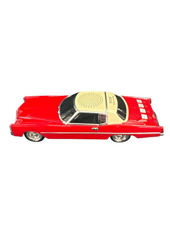 WSTER WS-1966 Araba Görünümlü Taşınabilir Kablosuz Bluetooth Hoparlör