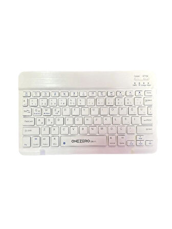 ZR455 Kablosuz Ultra Slim Şarjlı Mini Bluetooth Q Klavye