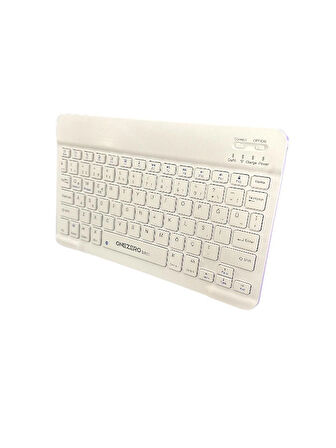 ZR455 Kablosuz Ultra Slim Şarjlı Mini Bluetooth Q Klavye