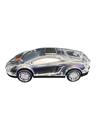 Wster WS-980BT Lamborghini Araba Radyolu Bluetooth Hoparlör Siyah