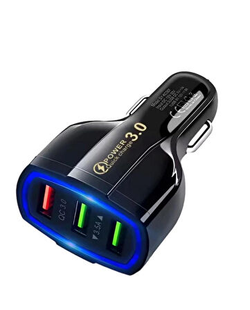 ​YY-3U 18W 3.0 QC Araç Şarj Başlığı