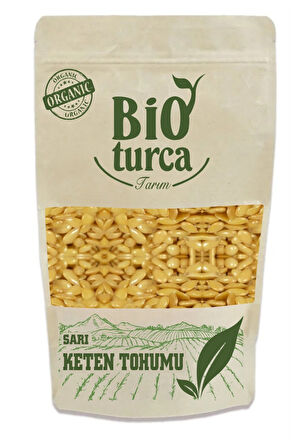 Organik Sarı Keten Tohumu 500 G