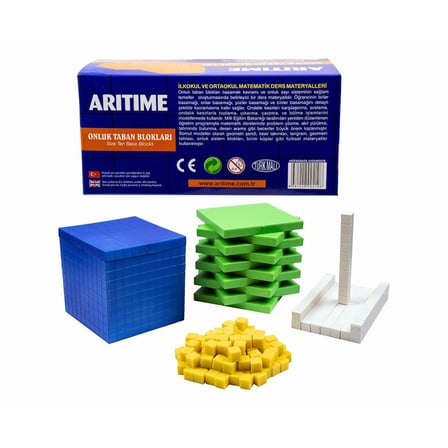 Arttime Onluk Taban Blokları İlkokul ve Ortaokul Matematik Ders