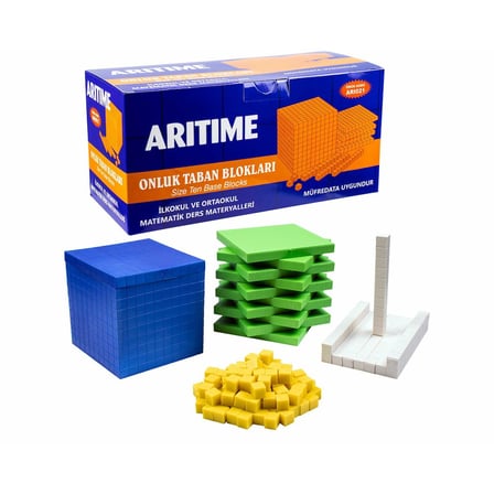 Arttime Onluk Taban Blokları İlkokul ve Ortaokul Matematik Ders