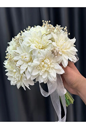 Yıldız Çiçeği Gelin Buketi