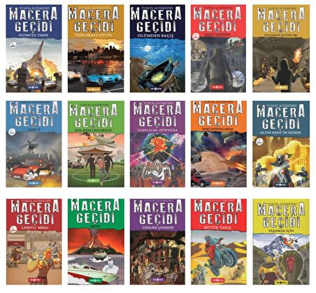 Tuncel Altınköprü Macera Geçidi Seti 15 Kitap