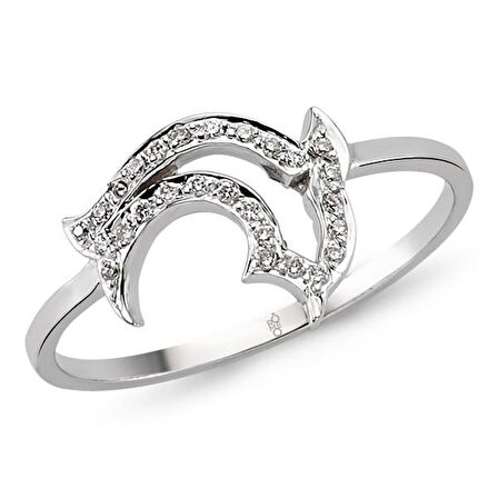 Harem Altın 18 Ayar Altın Pırlanta Yunus Yüzük 48581