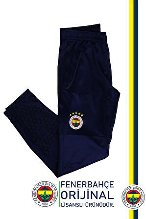 Fenerbahçe Orijinal A Takım Futbolcu Lacivert Antrenman Çocuk T-Shirt + Eşofman Alt Set Kutulu