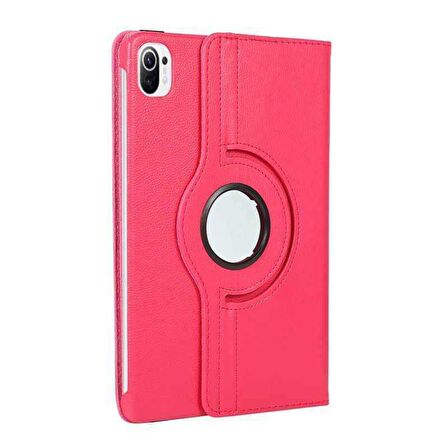 Xiaomi Mi Pad 5 Uyumlu Fuchsia Dönebilen Standlı Tablet Kılıfı