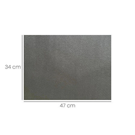 500 ADET ANTRASİT GRİ OTO PASPAS 1. HAMUR KAĞIDI 130 gr. 47x34 cm