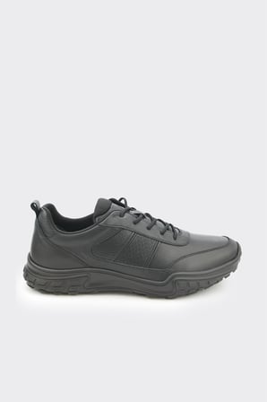 Hakiki Deri Bağcıklı Erkek Sneaker