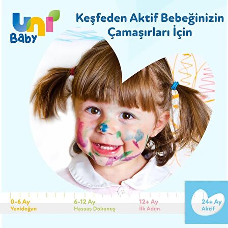 Uni Baby Sıvı Çamaşır Deterjanı 1500 ml x 3 Adet