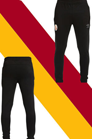 Galatasaray Orijinal Lisanslı Umbro A Takım Antrenman 5 Yıldızlı Eşofman Alt Siyah