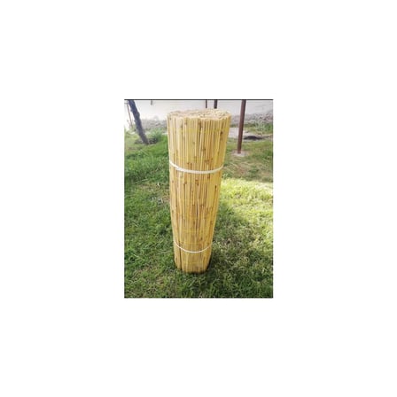 Dekoratif Doğal Bambu Kamış Hasır Bahçe Çiti- Gölgelik Hasır -Balkon -Tavan Dekorasyon 250X500