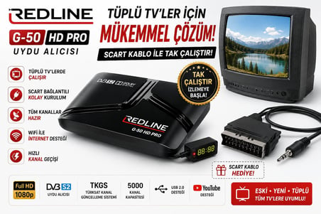 Tüplü Tv Uyumlu Full Hd Uydu Alıcısı