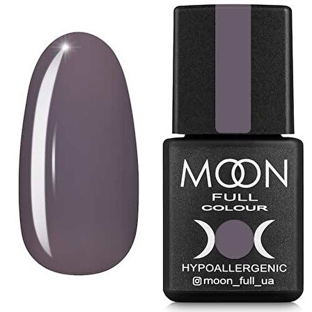 Moon Full Kalıcı Oje Classic Granit Gri No:195