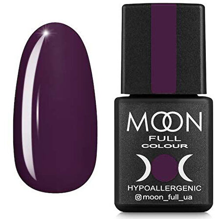Moon Full Kalıcı Oje Classic Koyu Amerikan Mor No:190