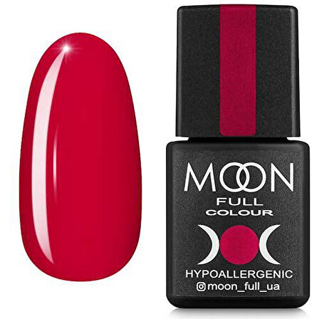 Moon Full Kalıcı Oje Classic Koyu Pastel Kırmızı No:140