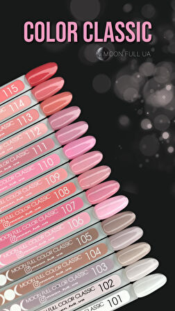 Moon Full Kalıcı Oje Classic Sİlver Pink No:103