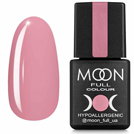Moon Full Kalıcı Oje Yarı Şeffaf Nude Gül Kurusu No:17