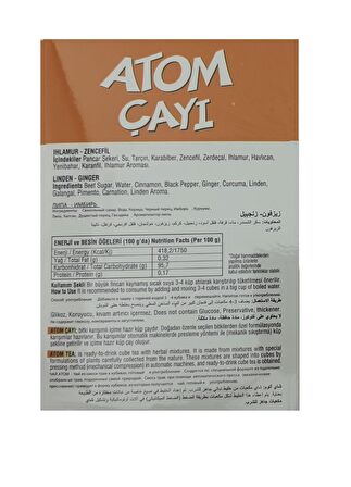 Dola Atom Çayı Ihlamur & Zencefil 135 g 4 Adet