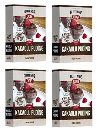 Dola Glutensiz Kakaolu Puding 230 gr 4 Adet