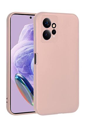 Xiaomi Redmi Note 12 4G Kılıf Kamera Çıkıntılı Soft Silikon
