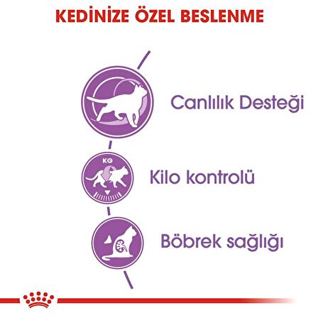 Royal Canin Sterilised Kısırlaştırılmış 7 Yaş ve Üzeri Kediler için Kuru Kedi Maması 3.5kg