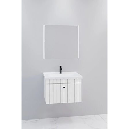 
Alice 65 Cm Banyo Dolabı Bgn Aynalı - Boy Dolap Hariç
