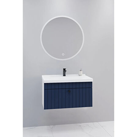 
Alice 80 Cm Banyo Dolabı Orz Led Aynalı - Boy Dolap Hariç
