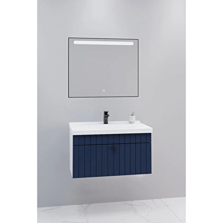 
Alice 80 Cm Banyo Dolabı Lvn Led Aynalı - Boy Dolap Hariç
