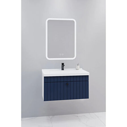 
Alice 80 Cm Banyo Dolabı Cmr Led Aynalı - Boy Dolap Hariç
