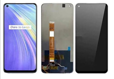 BYR Oppo Realme 6 Lcd UYUMLU RMX2001 Ekran Dokunmatik YÜKSEK KALİTELİ EKRANDIR