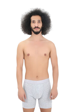 Erkek Uzun Paça Likralı 3'lü Boxer Premium Paket 