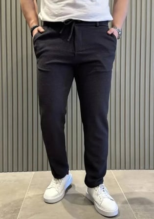 Pantolon jogger Esnek rahat likralı Beli lastikli kaliteli kumaş