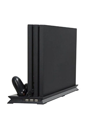 Ps4 Slim Multi Fonksiyonel Fan Ve Gamepad Şarjlı Standı