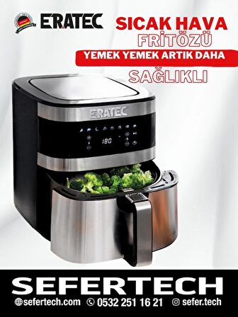 ERATEC | AF-66 | Airfryer (Dijital Sıcak Hava Fritözü)