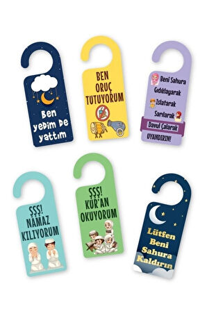 RAMAZAN BAYRAMI 7'Lİ RAMAZAN KAPI KOLU ASKISI