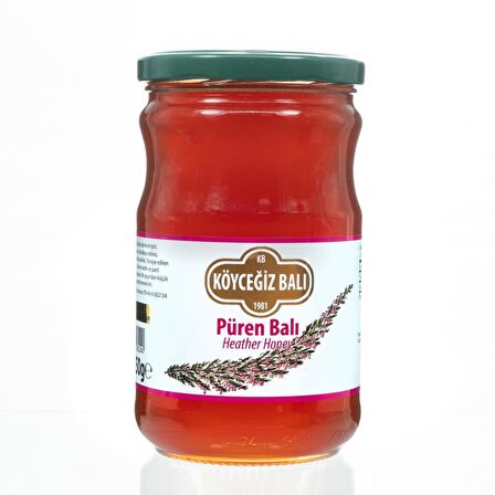 Köyceğiz Balı Püren Balı 850 G Cam Kavanoz
