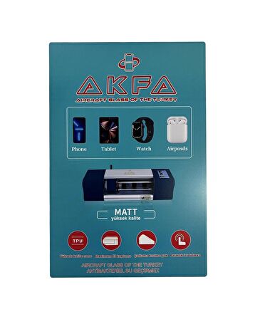 Xiaomi Poco F3 Pro Akfa Nano Mat Ekran Koruyucu