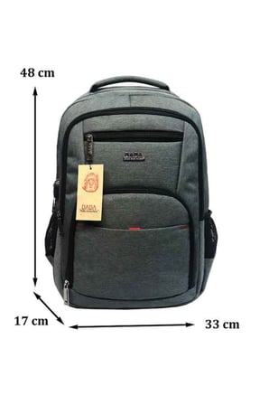 SEVİNÇ ÇANTA Unisex Su Geçirmez Kumaş Büyük Boy Çok Gözlü Okul Ve Seyahat Sırt Çantası