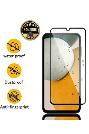 Samsung Galaxy A15 5G Tam Kaplayan Ekran Koruyucu Kırılmaz Cam - İnce ve Esnek