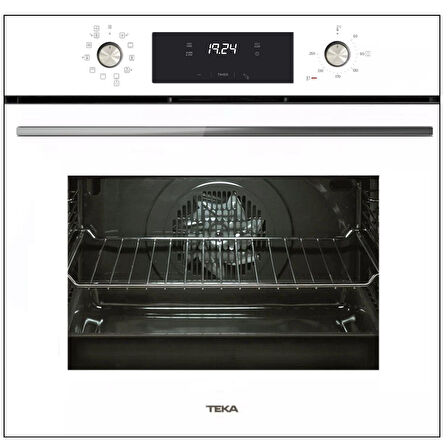 Teka HAK 629 WH AUTOPERFECT Turbo Buhar Destekli Beyaz Ankastre Fırın
