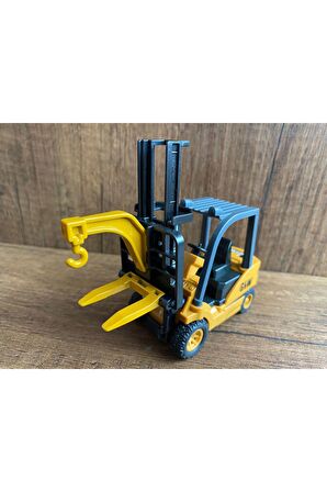 Forklift Diecast Model Iş Makinası Kırılmaz OYUNCAK FORKLİFT İNİP KALKAR