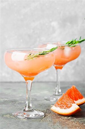 Paşabahçe 44136 Bistro 6 lı Yayvan Magnolya Sunum, Meşrubat Bardağı